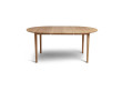 Scandinavian dining table No 3 extensions available (oak)