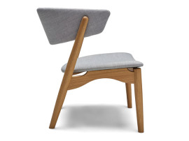 Mid-century modern scandinavian lounge chair (upholstered seat and back) No 7