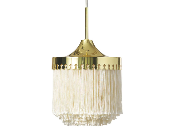 Suspension scandinave Fringe Ø20 cm cream white nouvelle édition
