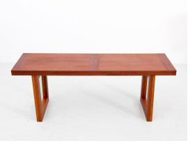 Table basse scandinave en teck dépliante de Ansager Møbler