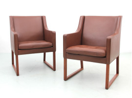 Mid century modern pair of...