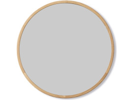 Silhouette Mirror Ø100 oak