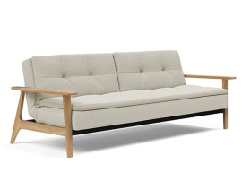 Splitback Eik sofa bed.