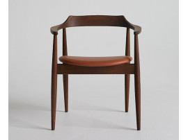 Fauteuil scandinave modèle Oval SJ.750. Edition neuve.