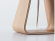 Table lamp in oak and opal glass model Toad by Timo Niskanen