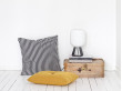 Mid-Century Modern scandinavian lamp in oak and opal
