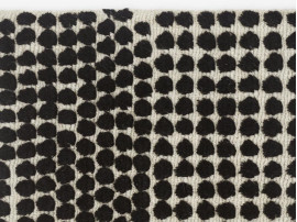 Tapis scandinave modèle "Semis" fait main