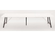 Table de repas  scandinave à rallonge modèle T7. 220 cm à 420 cm. 8/16 pers