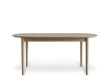 Scandinavian extendable dining table model Classic 172. 6/26 pers. Solid oak.