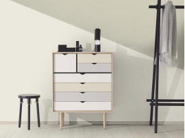 Scandinavian  sideboard S8 multicoloured.