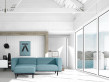 Scandinavian couch model A1 2½ seats. 12 colours