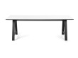 Scandinavian Extendable Dining Table model T1 laminate or linoleum , 160 cm to 310 cm . 6/12 seats.  