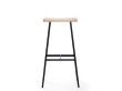 Scandinavian stool bar model HC2 oak. 65 cm or 79 cm. 