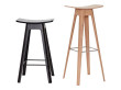 Scandinavian stool bar model HC1 oak. 67 cm or 80 cm. 