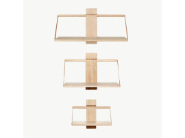 Scandinavian Wood Wall Shelf 