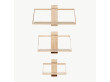 Scandinavian Wood Wall Shelf 