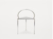 Triangolo chair. Stainless steel. 
