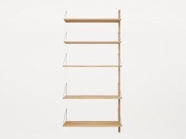 Shelf library H : cm. 2 rails. 