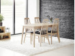 Extendable dining table model 121, 4/8 seats