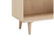 Scandinavian bookcase model 500D in oak