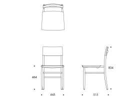 Madonna I chair. Leather