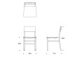 Madonna I chair. Leather