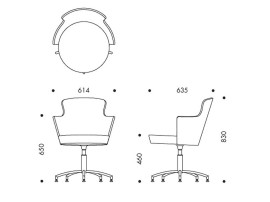 Zen  HR I 4705 Conference Chair. 