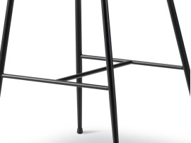 Spine bar stool 1931 with backrest. Metal base. 68 cm ou 74 cm