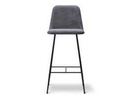 Spine bar stool 1931 with backrest. Metal base. 68 cm ou 74 cm