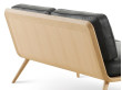Canapé scandinave modèle Spine 1712, 2 places 