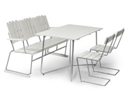 Chair 1.  Galvanized steel base.