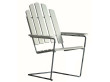A3 outdoor armchair galvanized steel base. 
