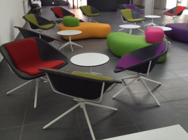Kola Lounge X Chair. 