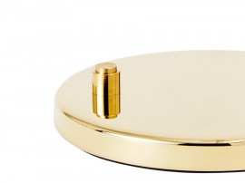 Petite Machine floor lamp in brass