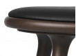 High Stool. 69 cm or 74 cm. Dark stained beech 