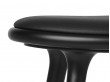 High Stool. 69 cm or 74 cm. Black stained beech 