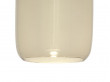 Suspension scandinave modèle Liuku Ball. Abat-jour en verre fumé. 