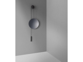 Rise and Shine mirror. Steel. 