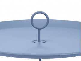 Eyelet outdoor tray table Ø70 cm
