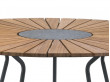 Circle outdoor dining table,  Ø 150 cm. 8-10 seats