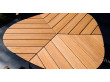 Leaf outdoor dining table,  9 seats