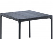 Four Aluminium, outdoor dining table,  4 seats.