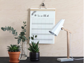 FILLY table lamp white