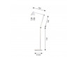 Lampadaire ou liseuse scandinave NJP Court 4 coloris