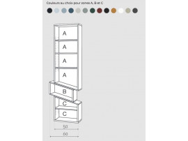 Slide Bookcase