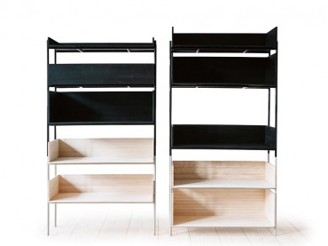 Système modulable  scandinave modèle Vivlio. 