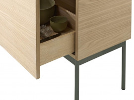Enfilade scandinave Luc 160, tiroirs