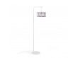 Macaron Floor lamp 30 cm - 5 colors, white or black frame