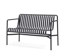 Banc d'extérieur scandinave Palissade avec dossier