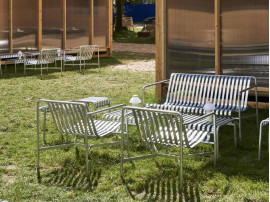 Banc d'extérieur scandinave Palissade avec dossier